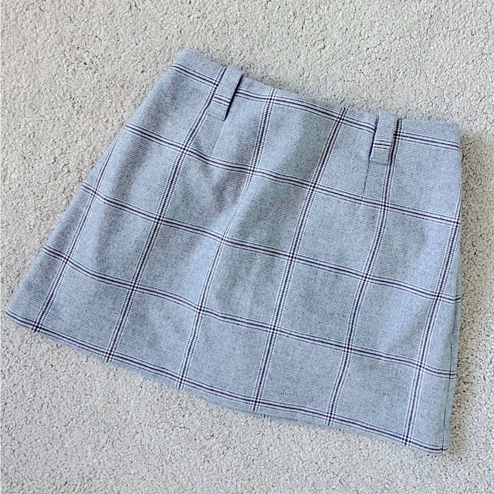 Abercrombie Plaid Mini Skirt